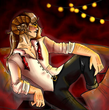 Rendered, lineart, shading, background