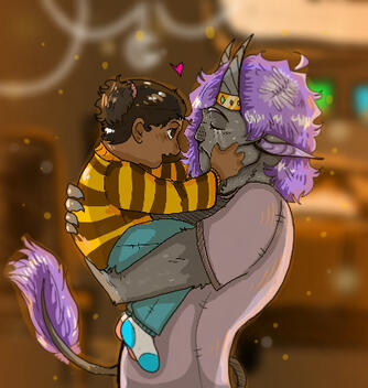 Rendered, lineart, shading, background